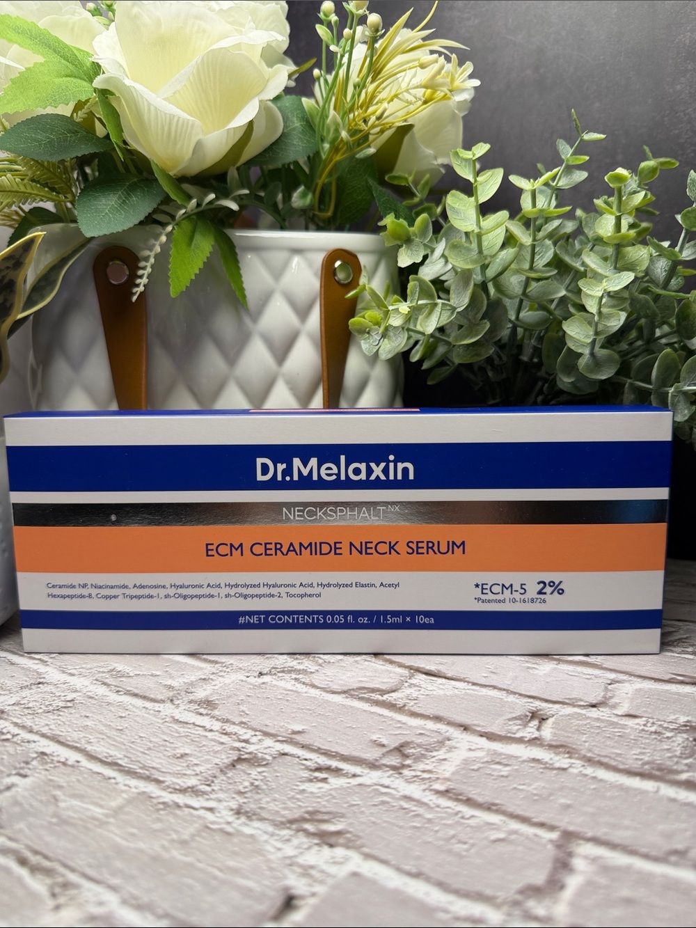 ECM Ceramide Neck Serum - Cream/White